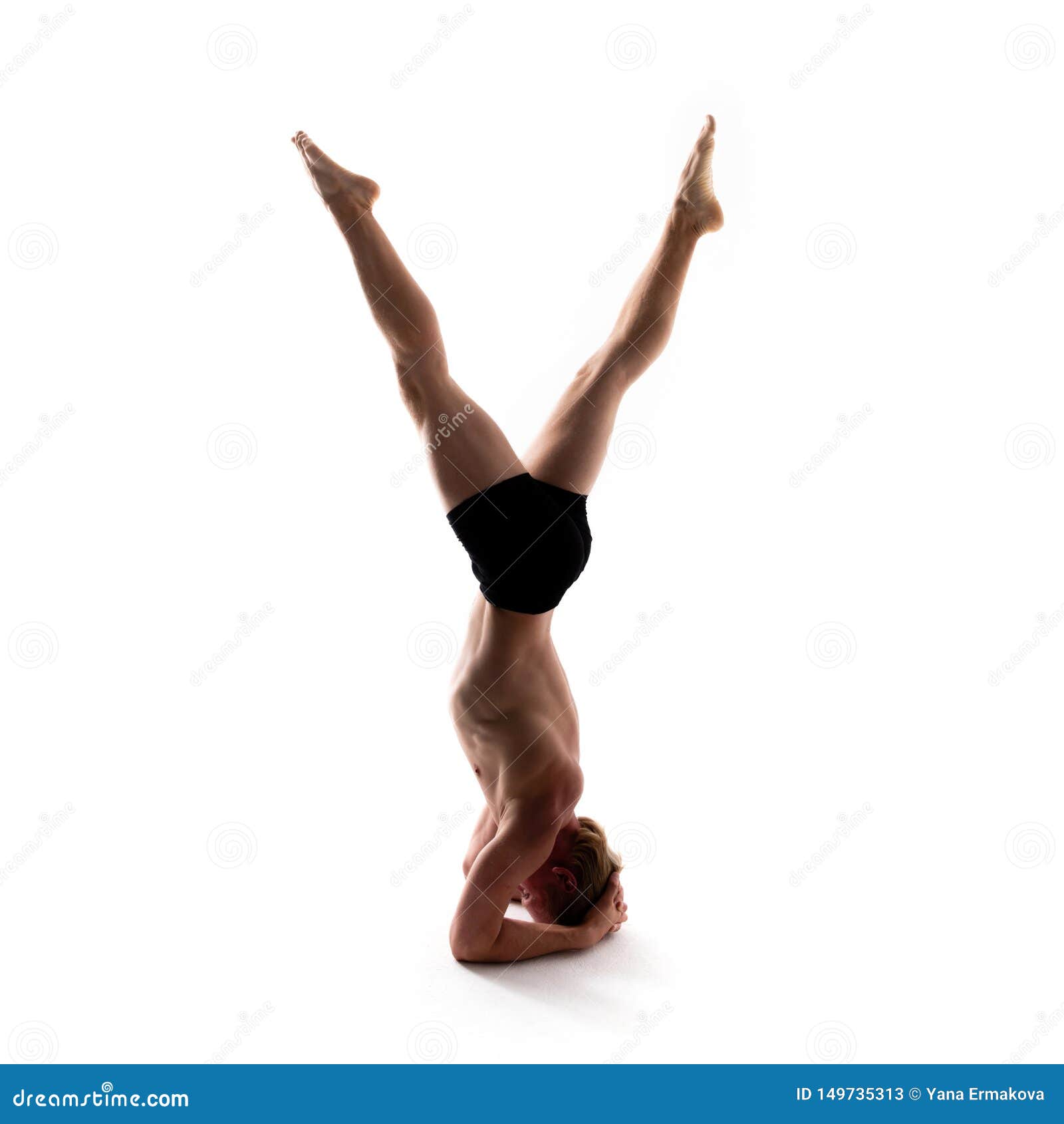 Yoga Alphabet, Letter Y Formed by Body of Yogi Stock Image - Image of  isolated, concepts: 149735313
