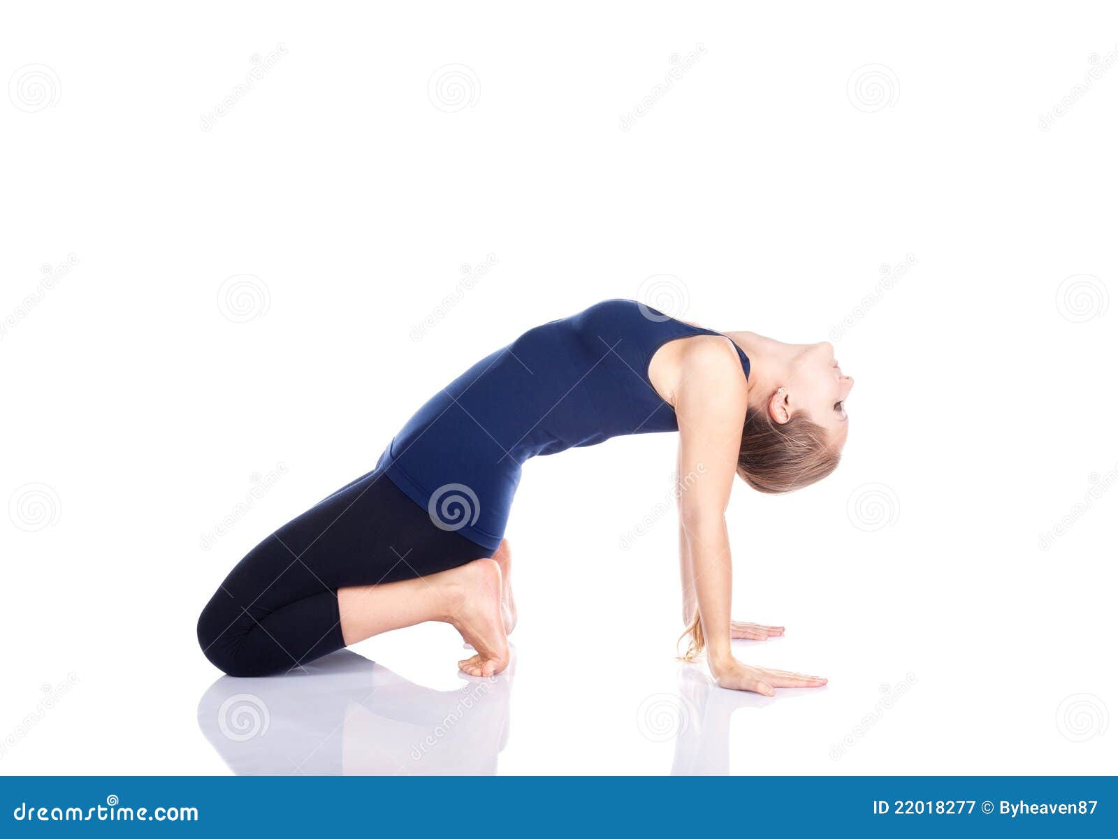 yoga backward bending pose