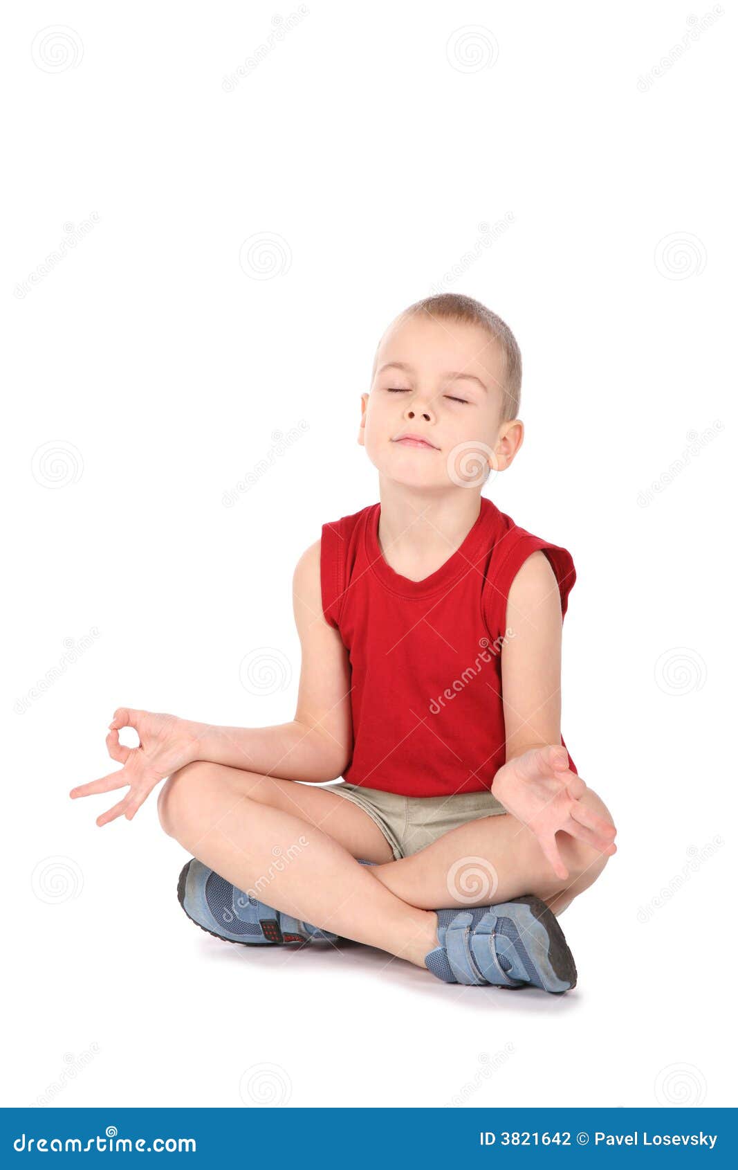Yoga boy stock photo. Image of happiness, clothing, enjoyment 3821642