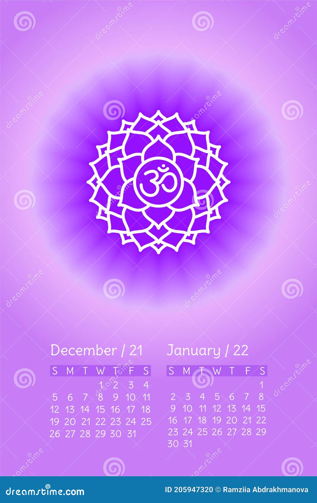 yoga-calendar-december-2021-january-2022-sahasrara-icon-english