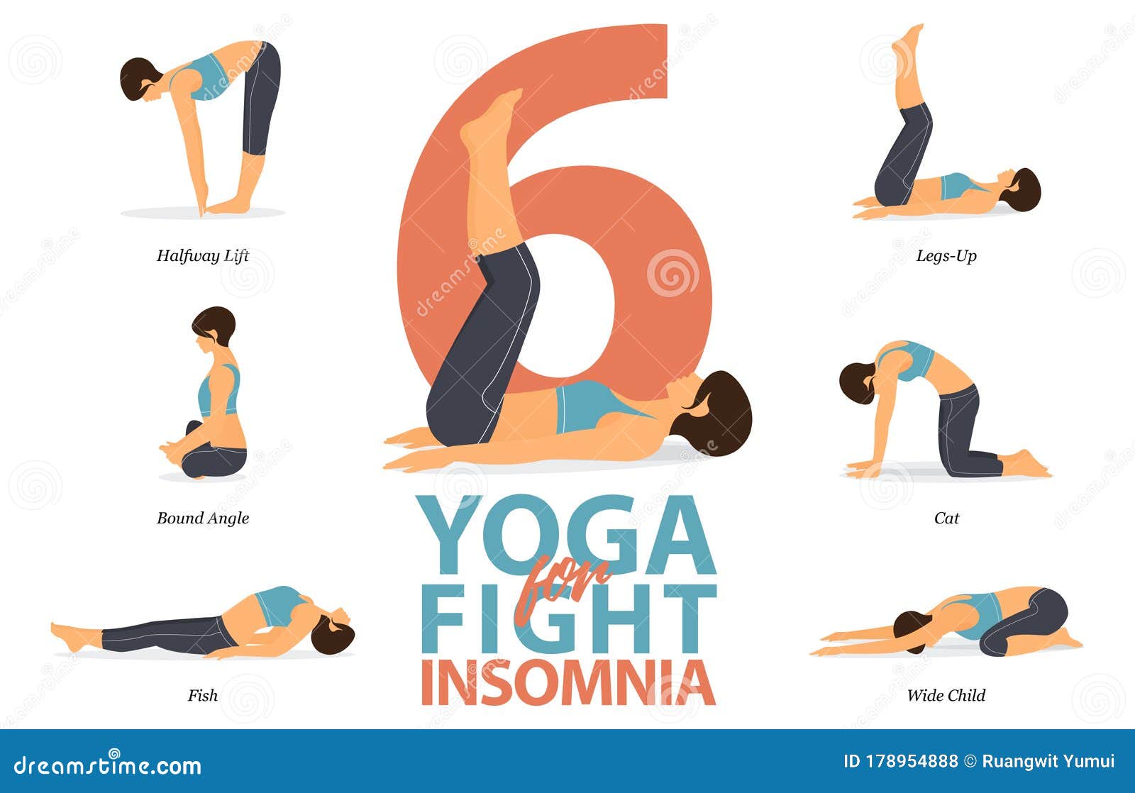 Infographic 12 Yoga Poses Workout Home Stock Vector (Royalty Free)  2008299701 | Shutterstock