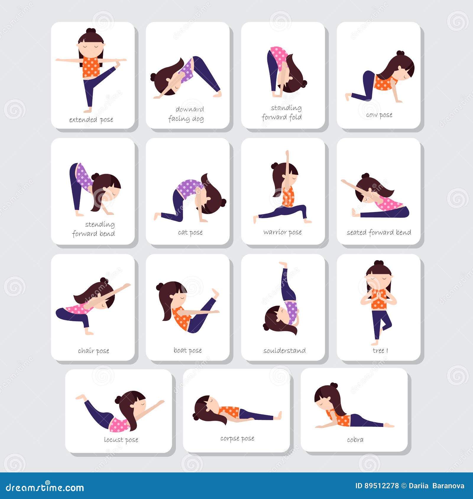 Yoga Cards for Kids – Preschool Inspirations
