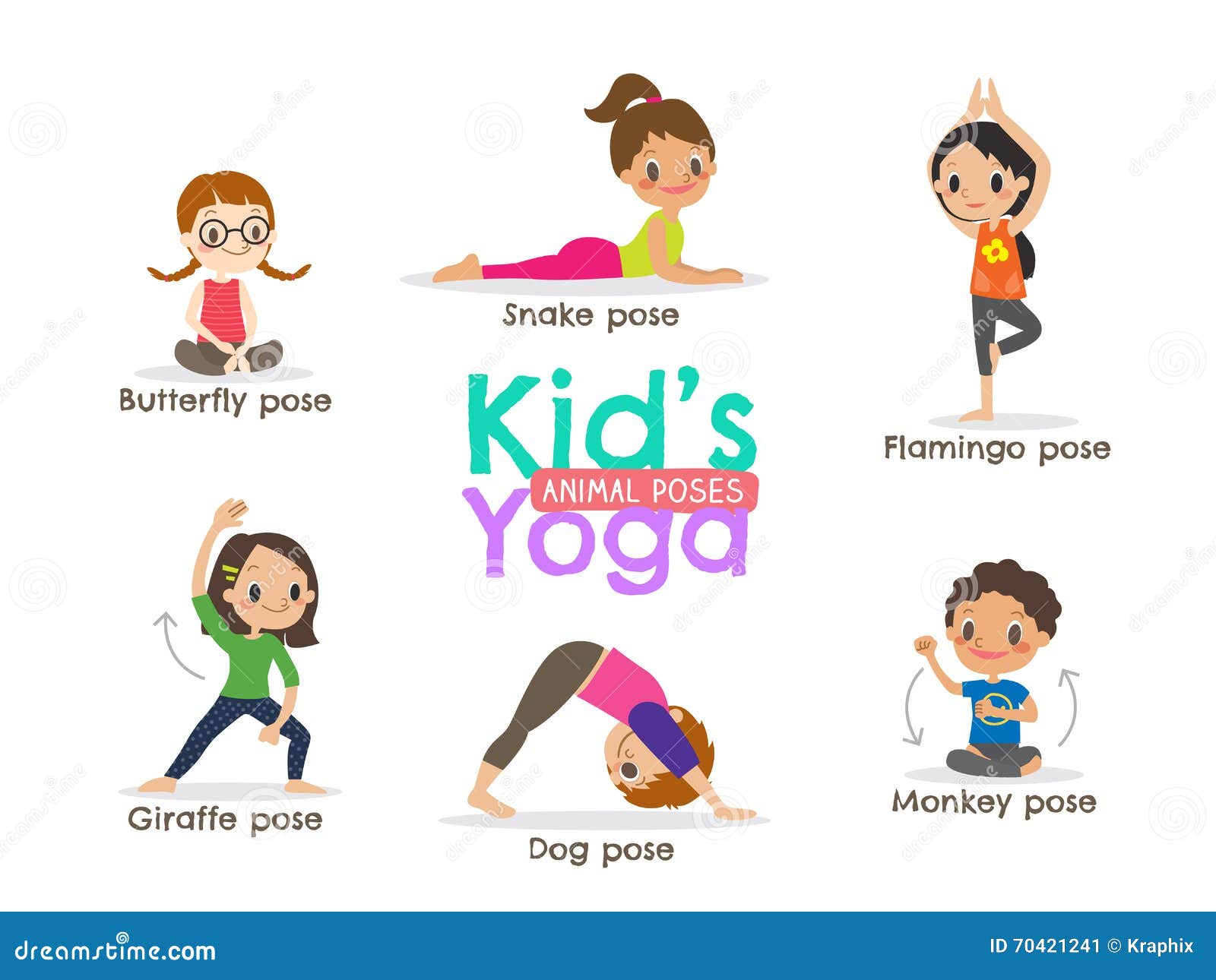 Yoga Kids Poses Vector Illustration Stock Vector - Illustration of isolated, drawing: 70421241 Yoga Kids Poses Vector Illustration Stock Vector - Illustration of isolated, drawing: 70421241
