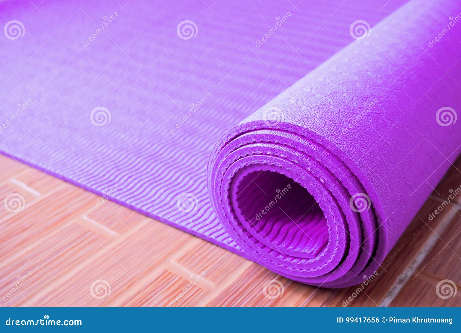 Yoga Mat stock photo. Image of exercise, diet, copy, floor 99417656