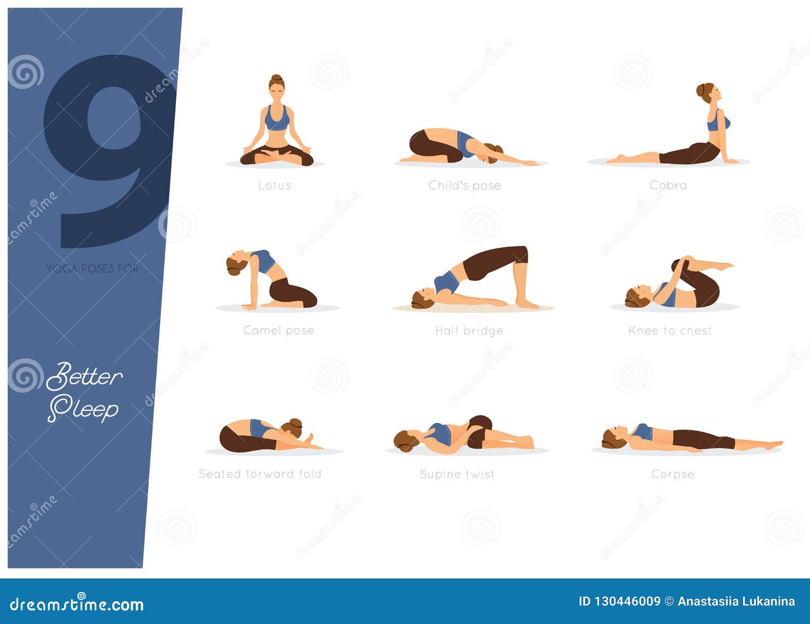 7 Yoga Poses for Sleep | Yoga After Dinner - The Yoga Institute