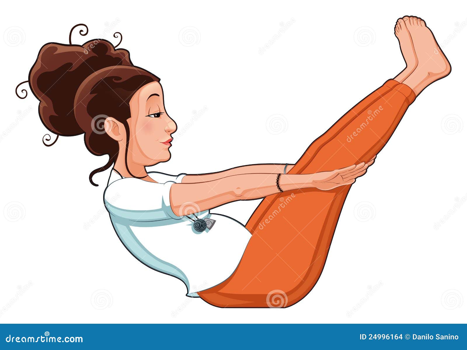 Yoga Position Stock Vector Illustration Of Position