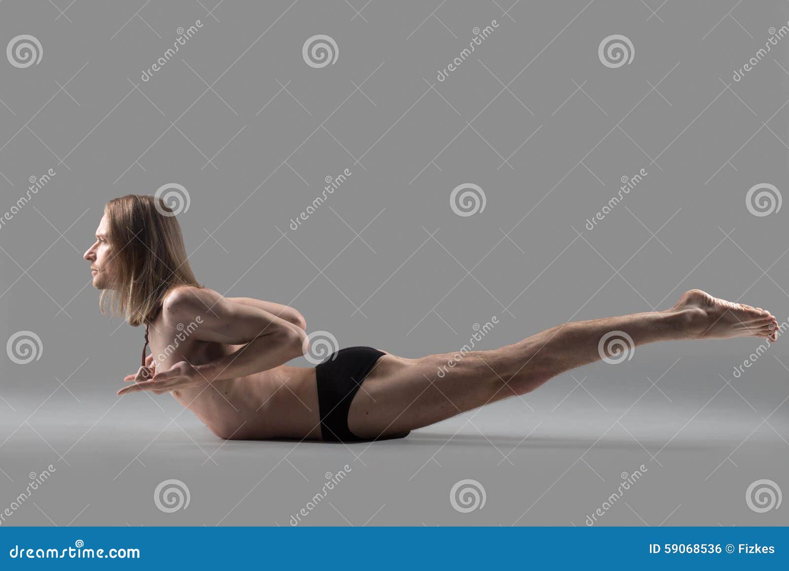 Ardh Salabhasana (Half Locust pose) - PixaHive