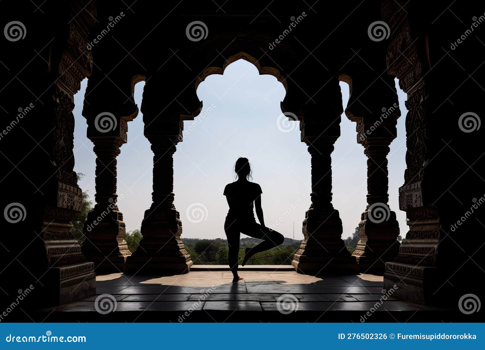 856 Temple Poses Stock Photos - Free & Royalty-Free Stock Photos from  Dreamstime