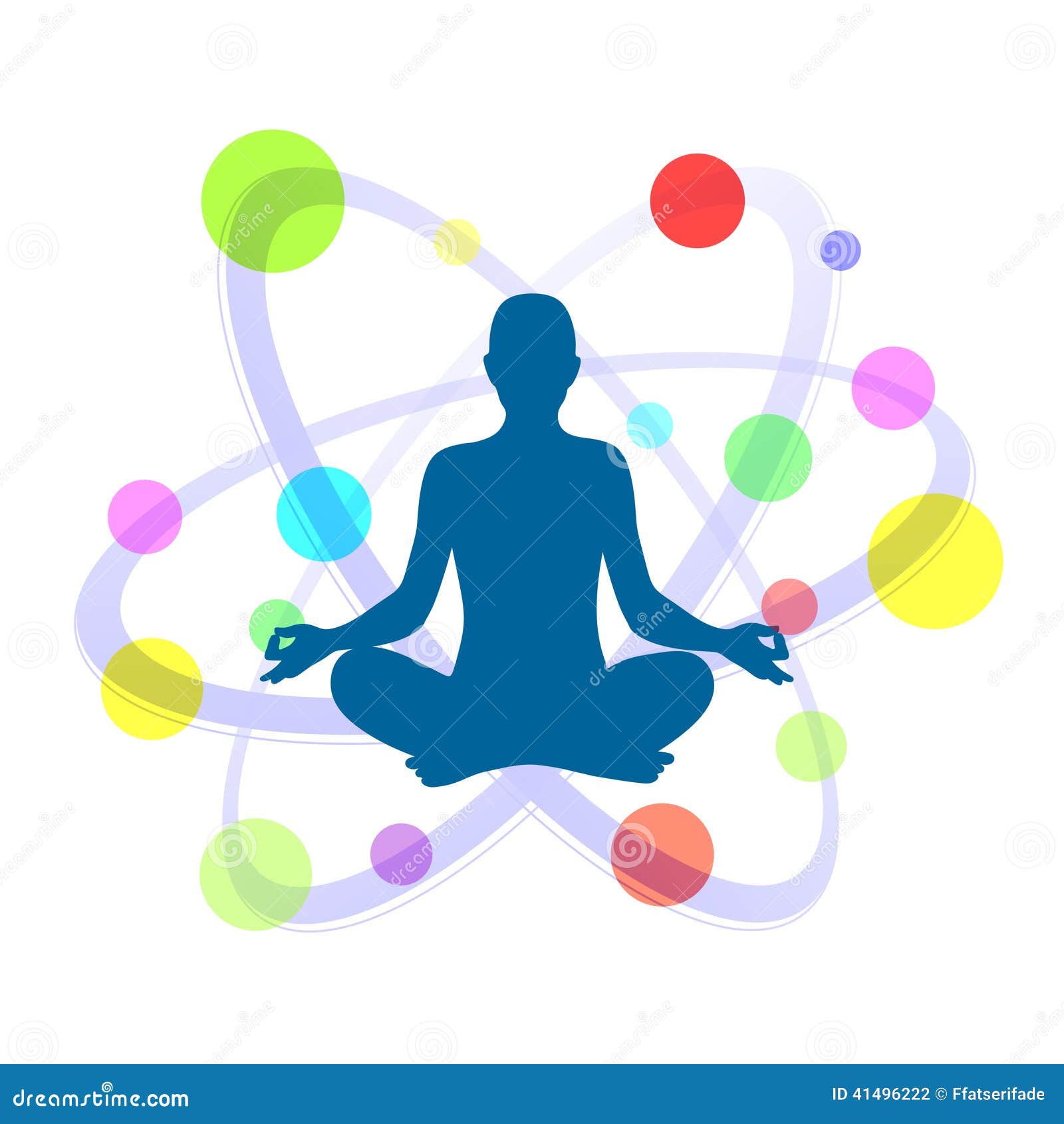 Yoga stock illustration. Illustration of sport, balance - 41496222