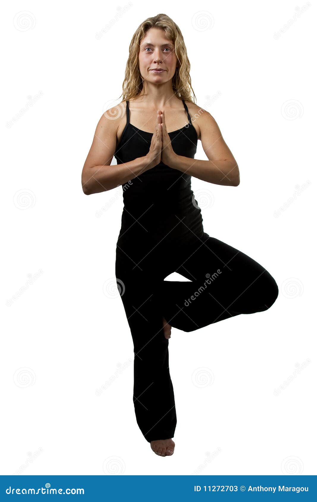 Man practicing yoga pose isolated Vector Illustration. Man standing in tree  pose or vrikshasana pose, Yoga Asana icon Stock Vector Image & Art - Alamy