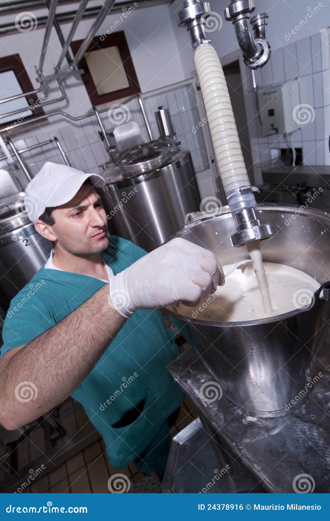 Yoghurt production stock photo. Image of liquid, cheese 24378916