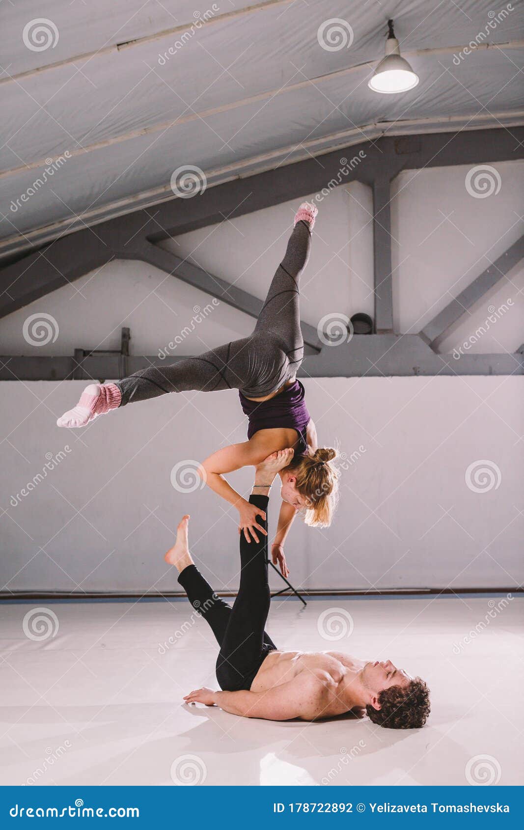 Yoga in Pair. Couple Women. Duo Pose Stock Photo - Image of nature, couple:  63662610