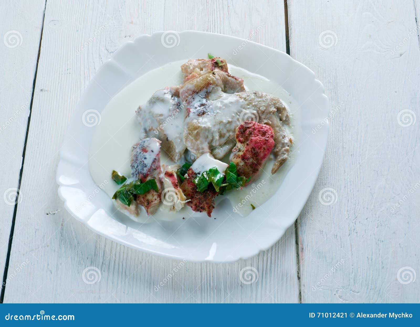 Yogurt Chicken Casserole stock image. Image of maghreb 71012421