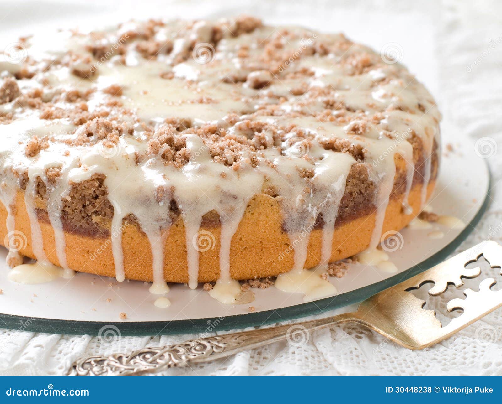 Yogurt coffee cake stock photo. Image of celebration 30448238