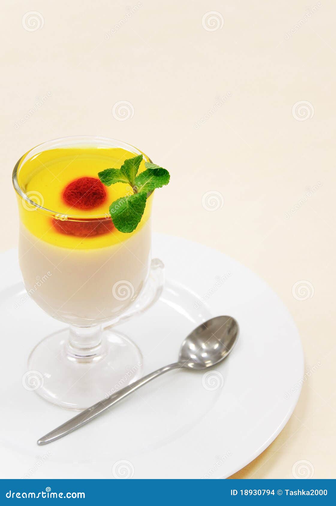 Yogurt jelly stock photo. Image of yogurt, sweet, food 18930794