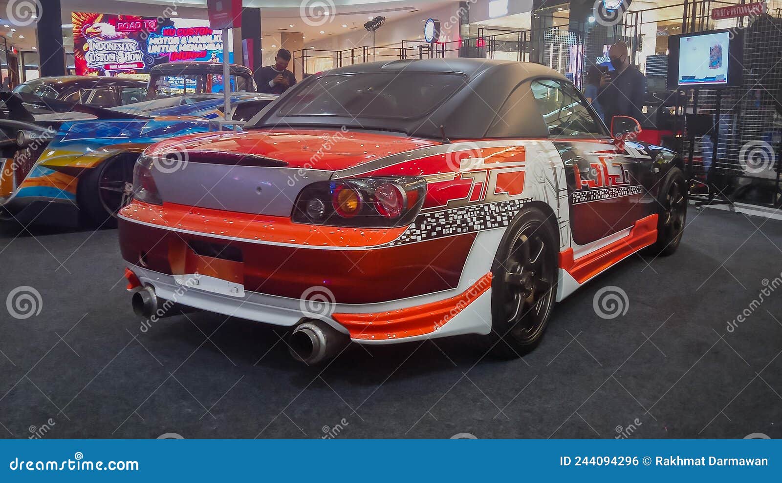 Yogyakarta Indonesia October 30 2020 Modified Honda S2000 in a Car