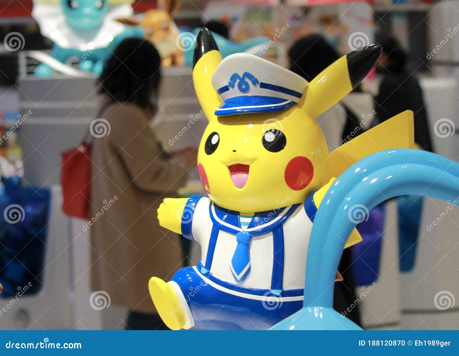 Pikachu Statue At The Pokemon Center Yokohama Editorial Image Image Of Pokemon Event