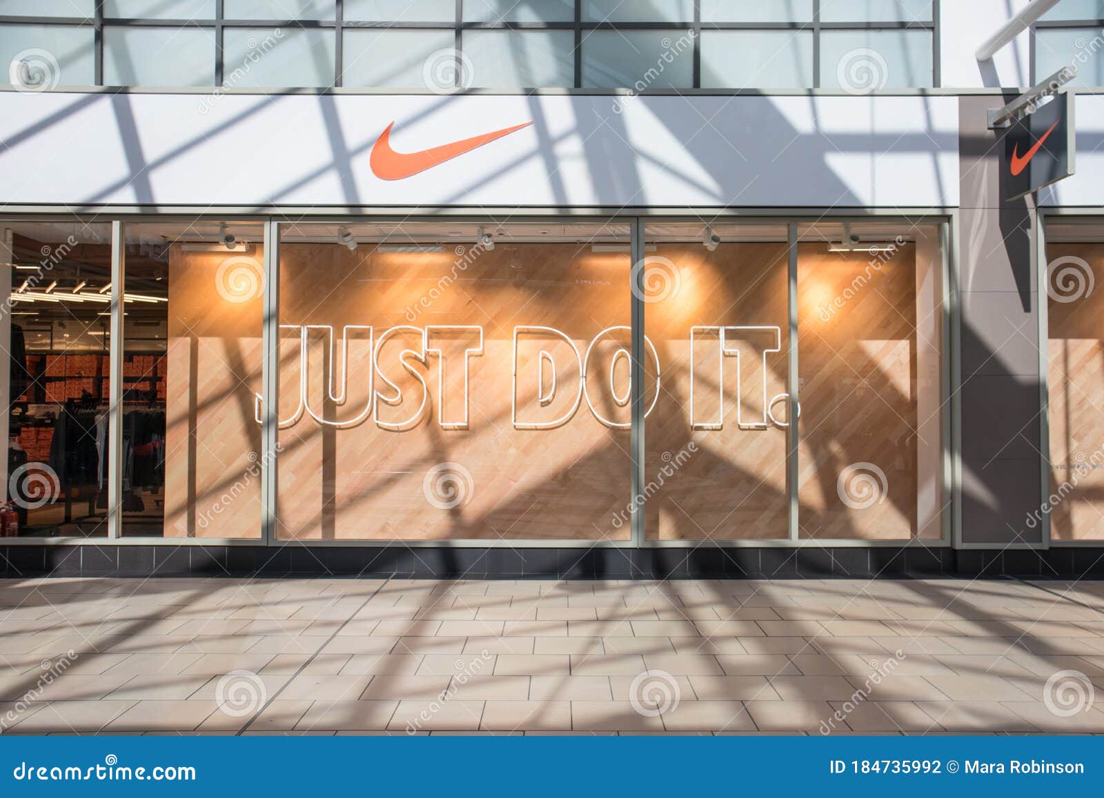 nike store sign