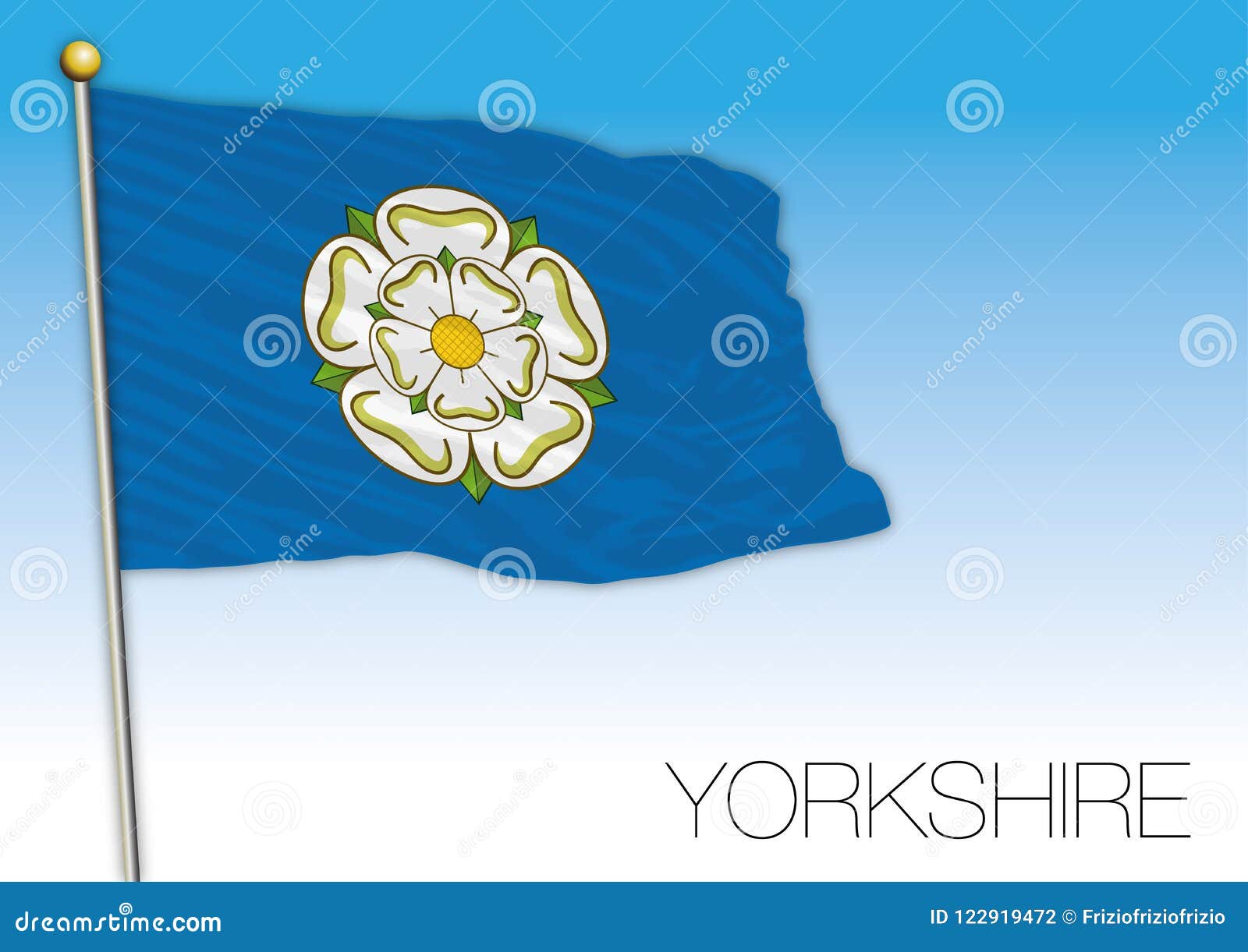 Download Yorkshire Flag, United Kingdom, Europe Stock Vector ...