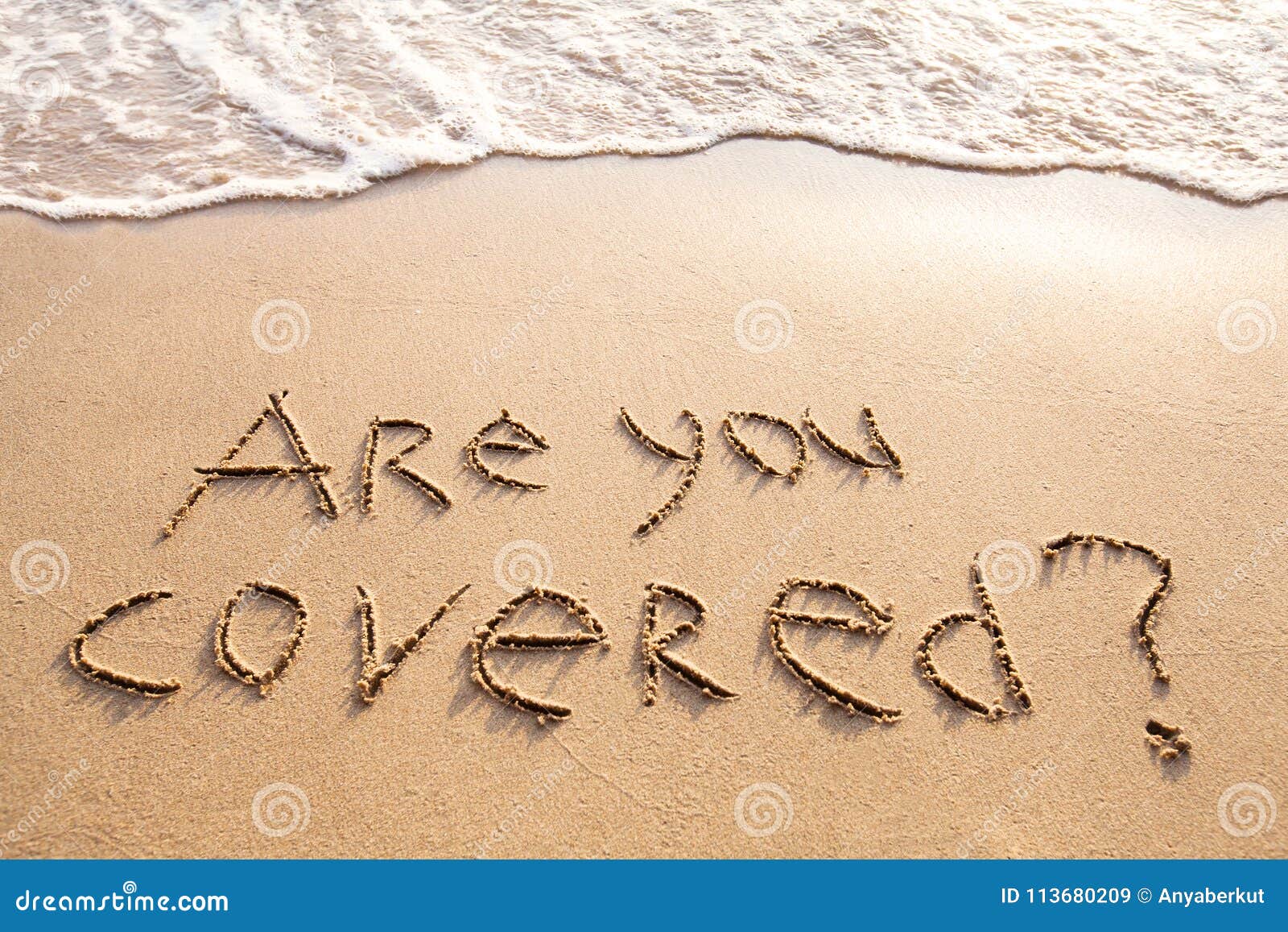 are you covered, travel insurance concept