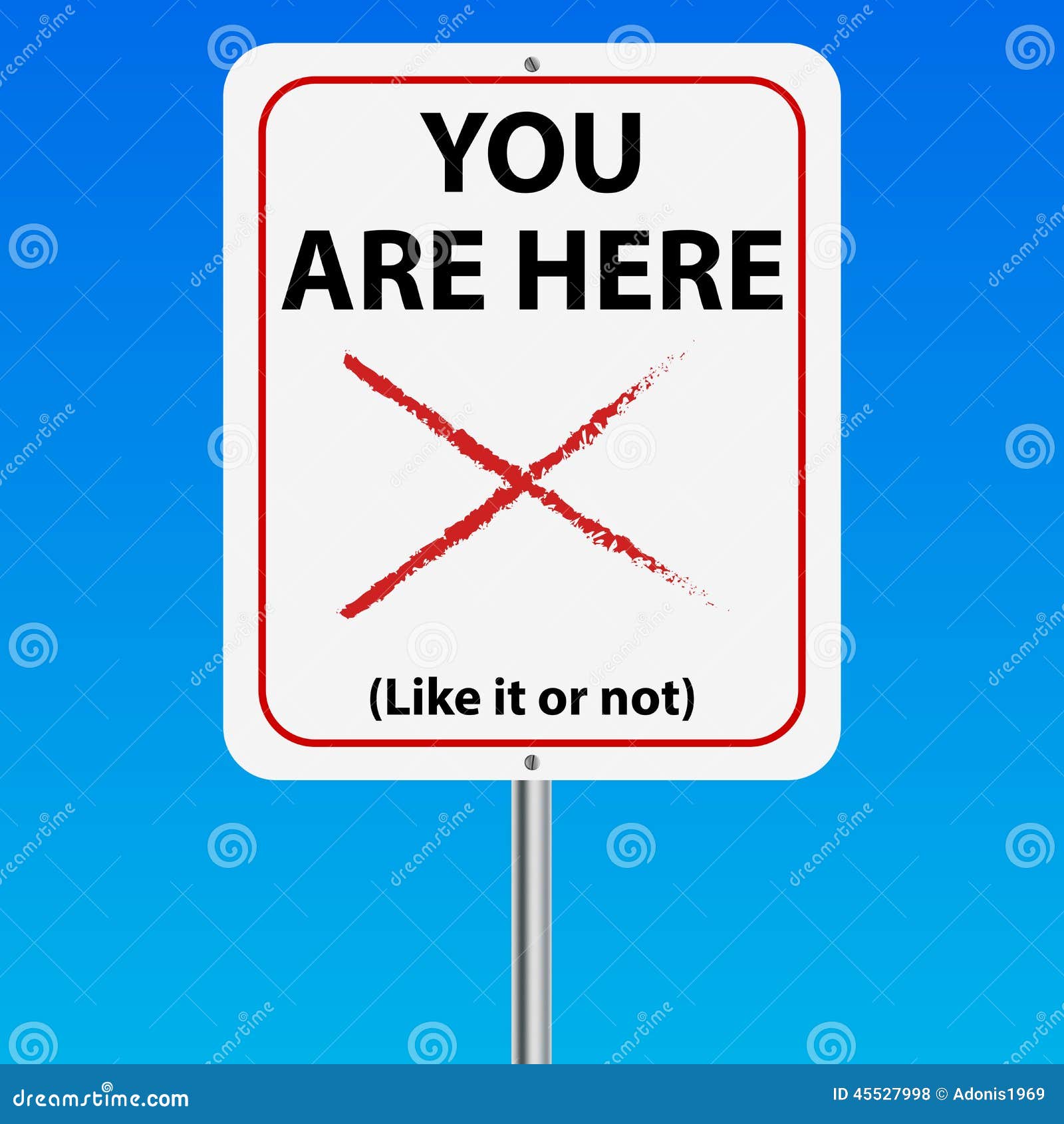 You are here sign stock vector. Illustration of background - 45527998