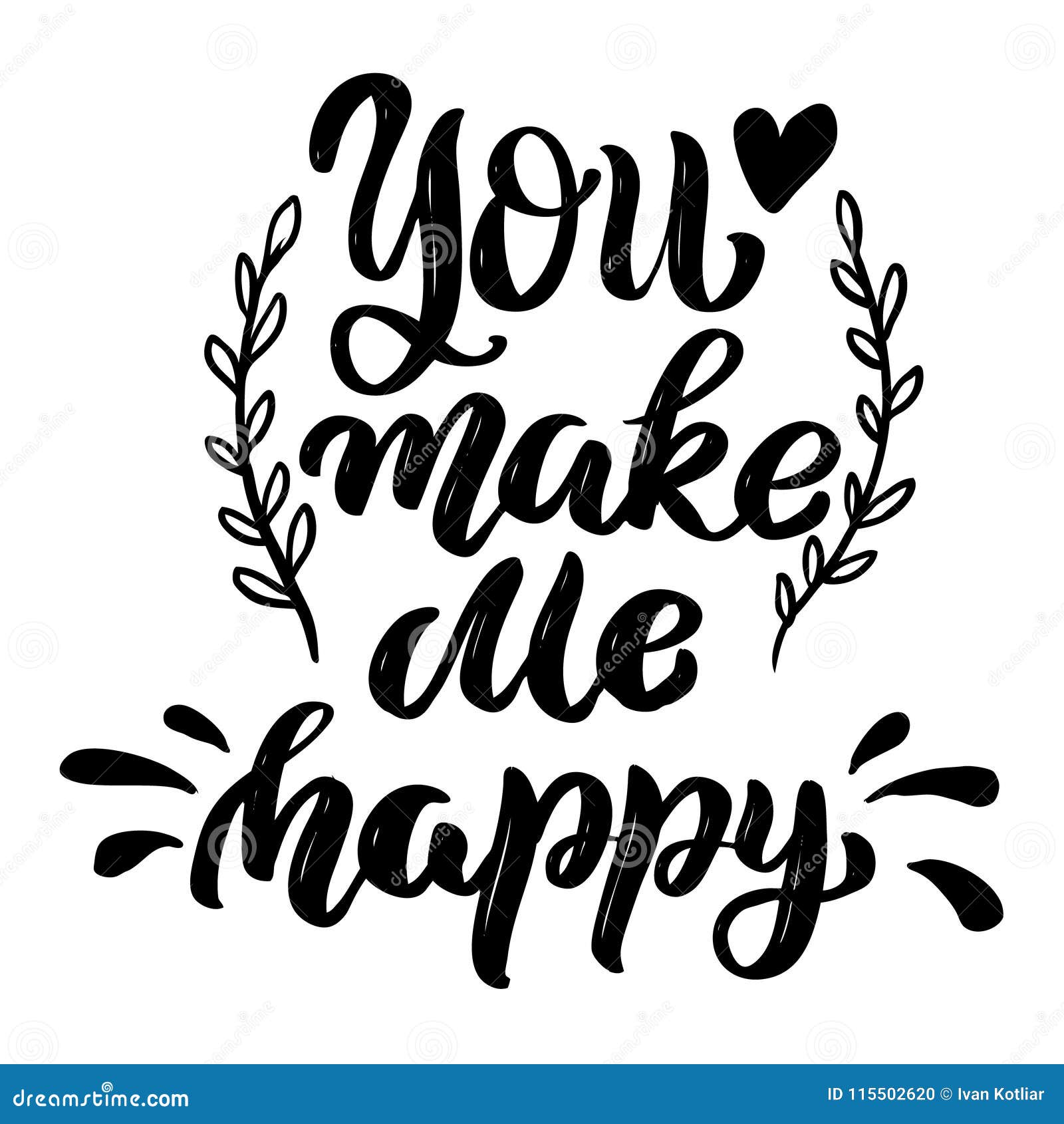 You Make Me Happy Poster Stock Illustrations – 381 You Make Me Happy
