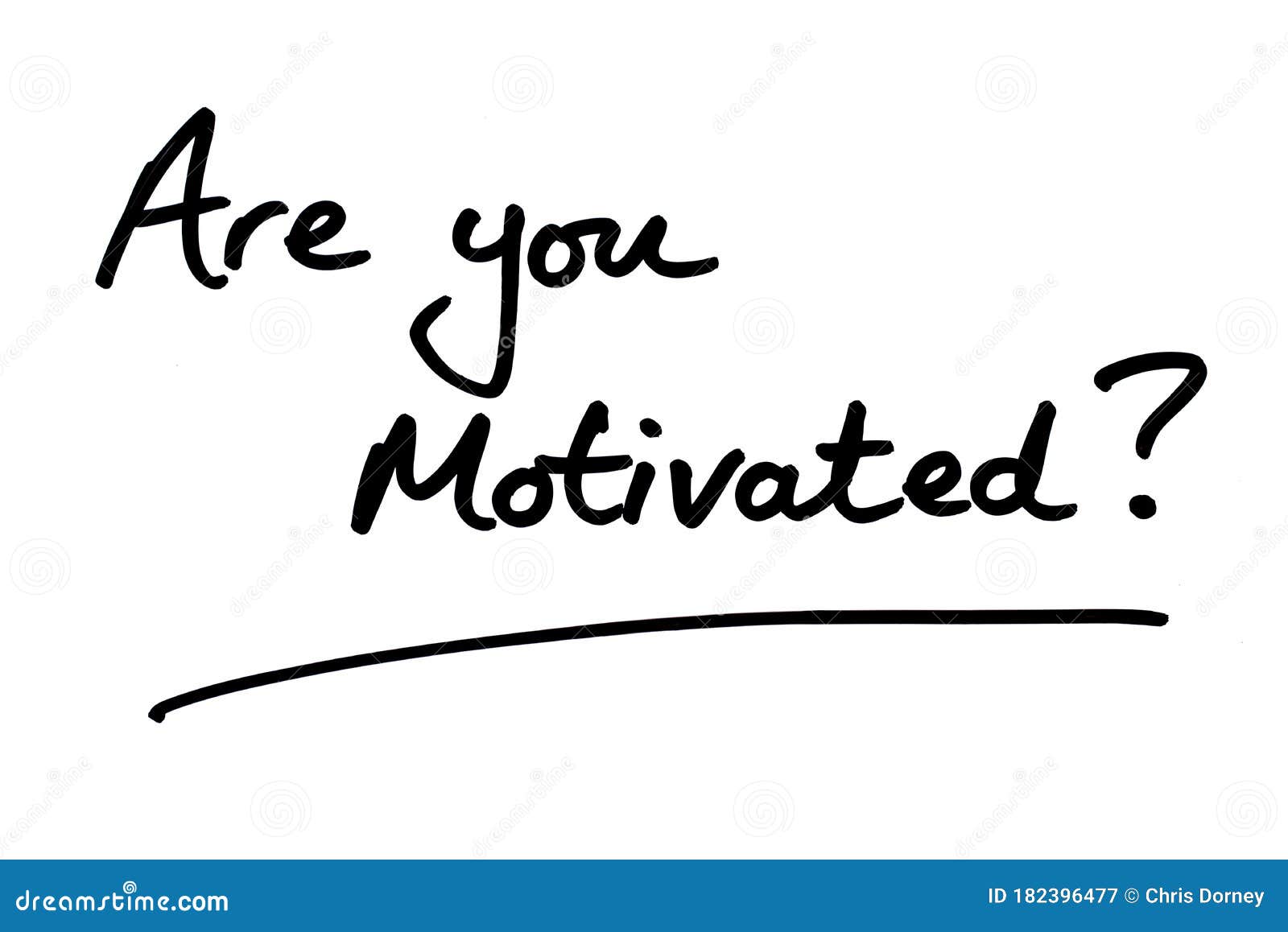 are you motivated