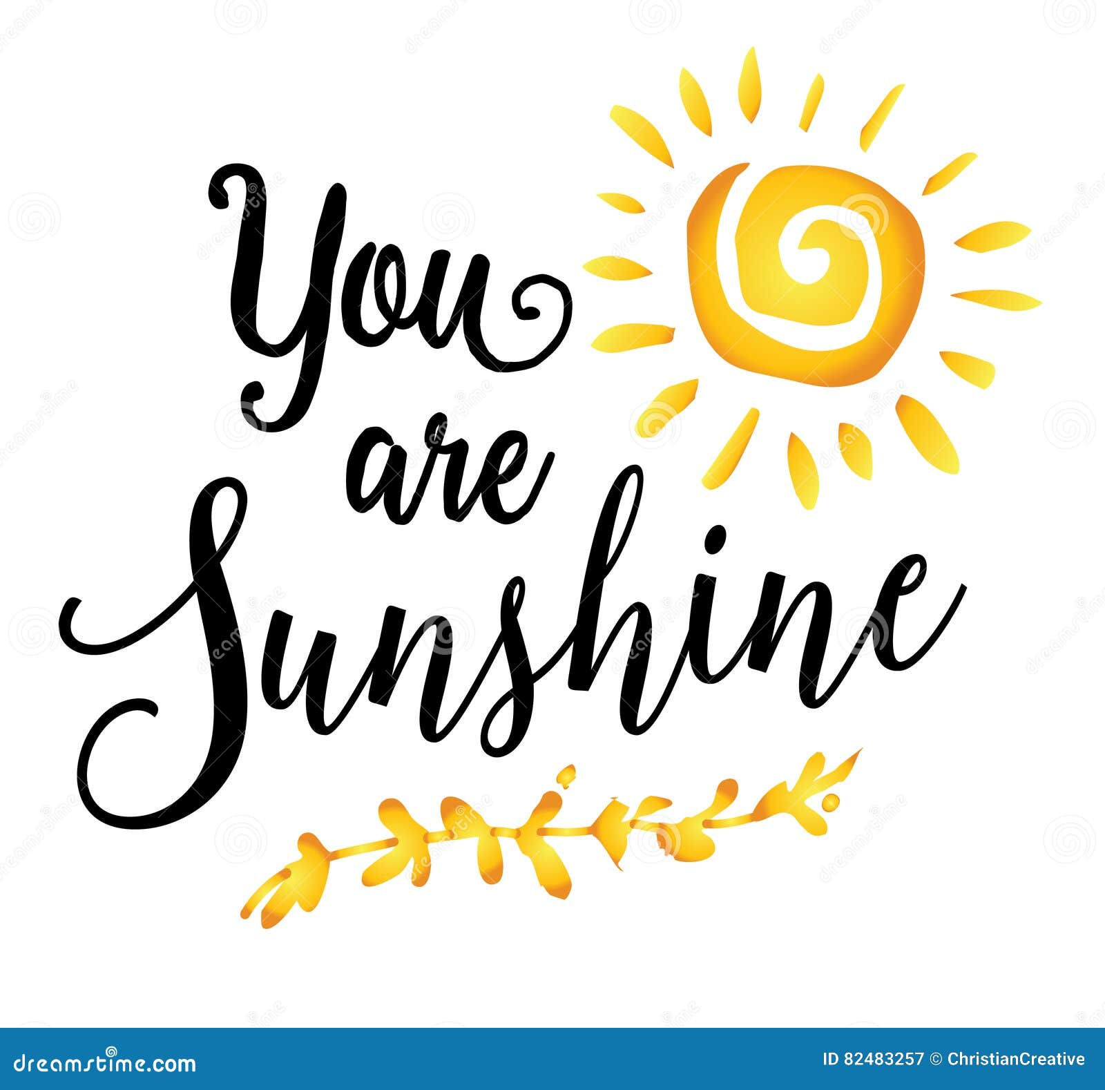 you are sunshine