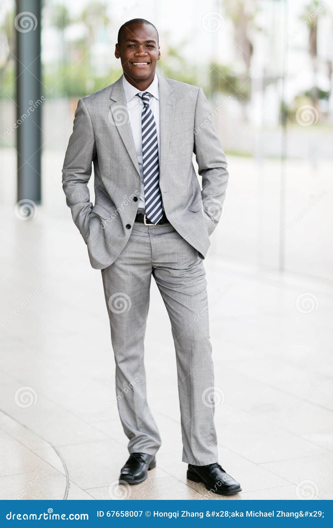 Young Afro American Businessman Stock Image - Image of looking ...