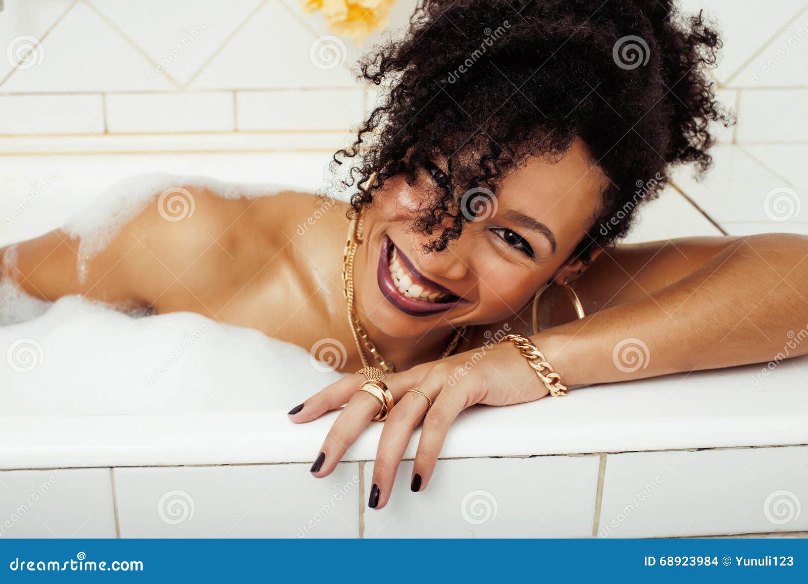 Bubble Bath Selfie