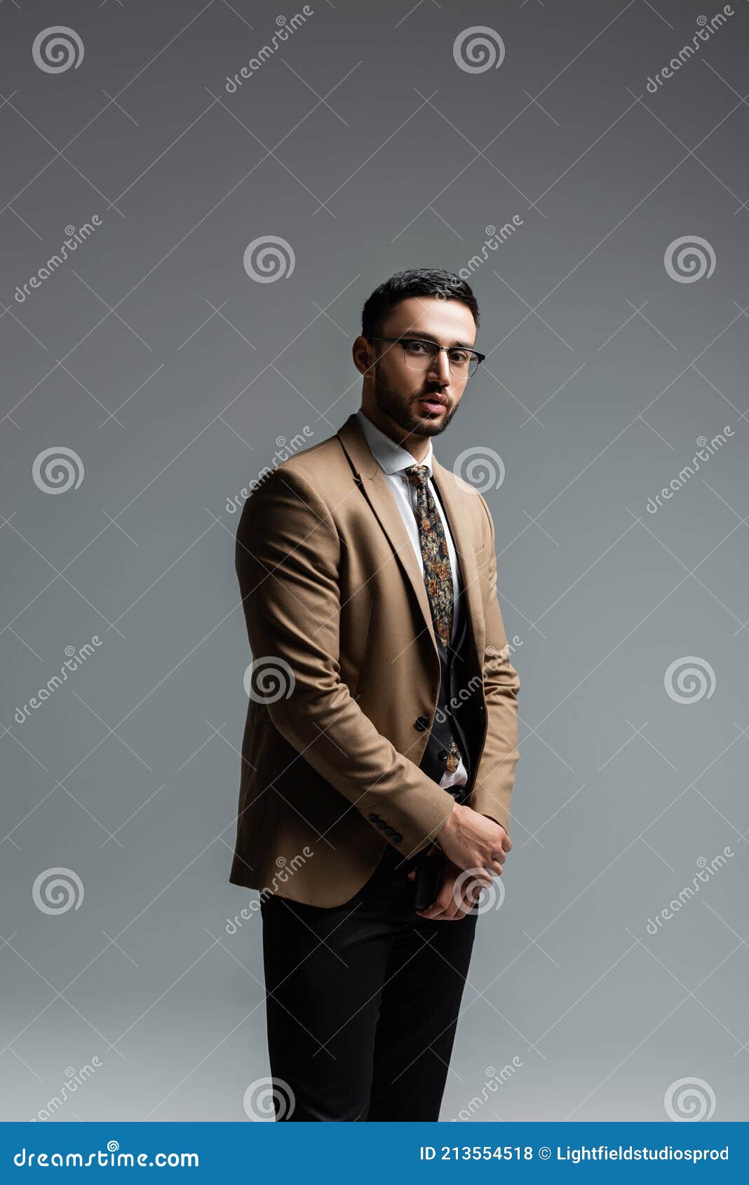 Young Arabian Man in Stylish Clothes Stock Photo - Image of culture ...