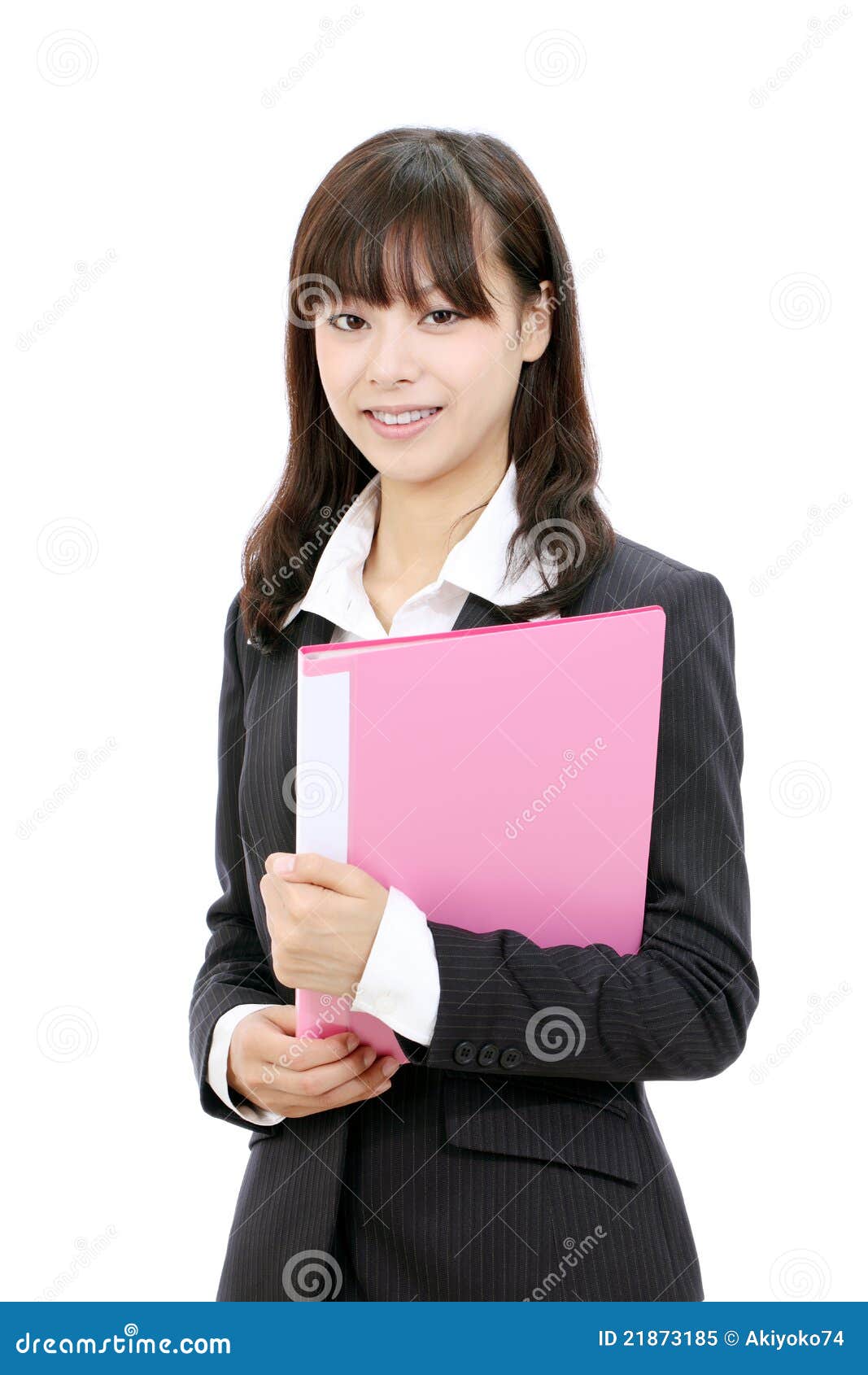 young asian business woman