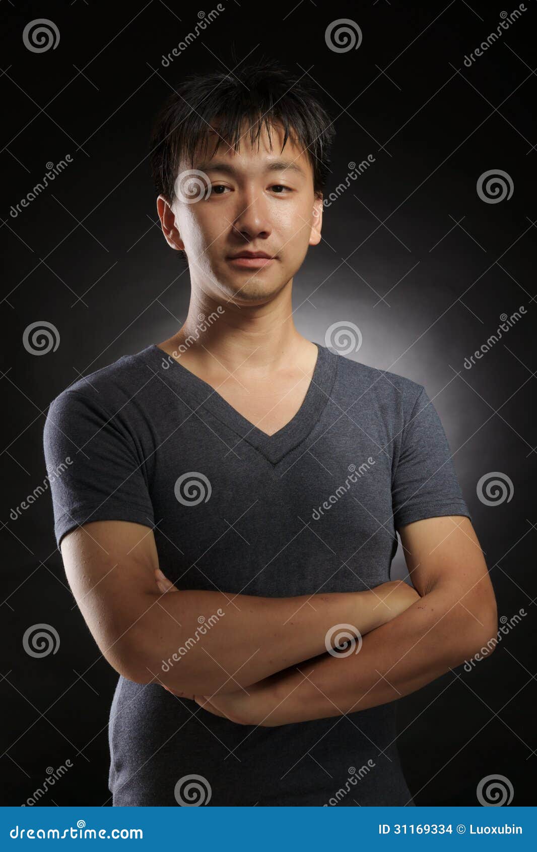 Young asian man portrait stock photo. Image of chinese - 31169334