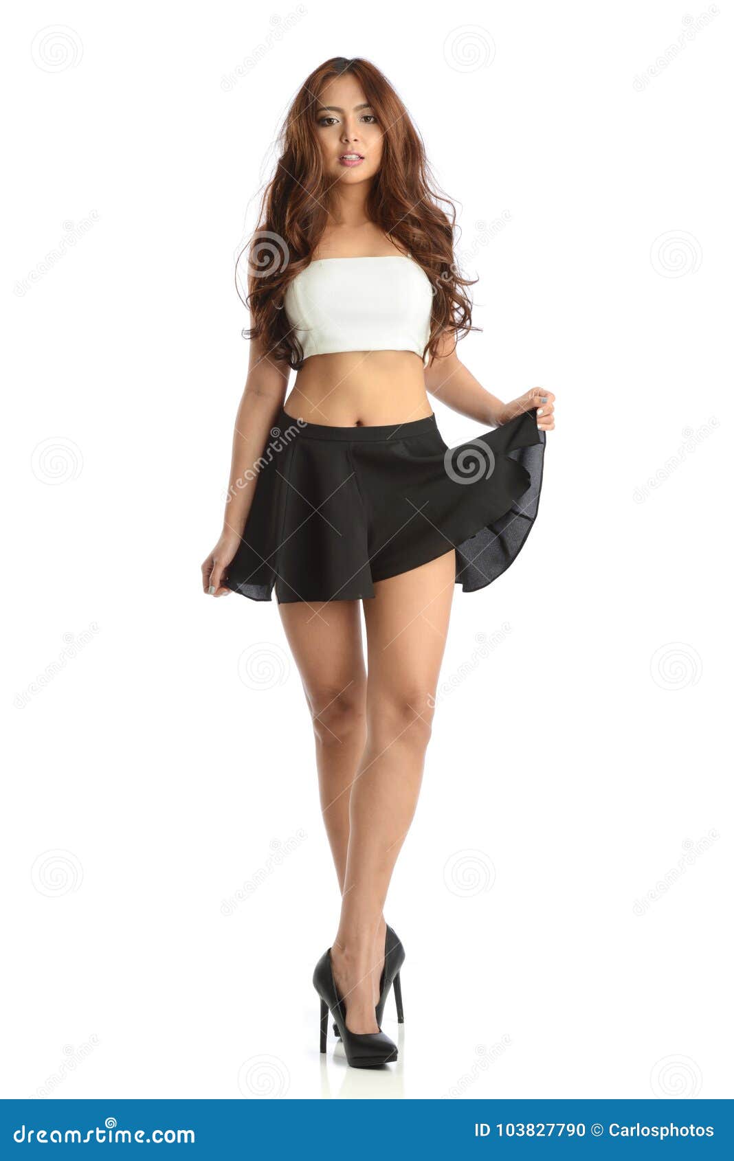 Asian Girls In Skirts