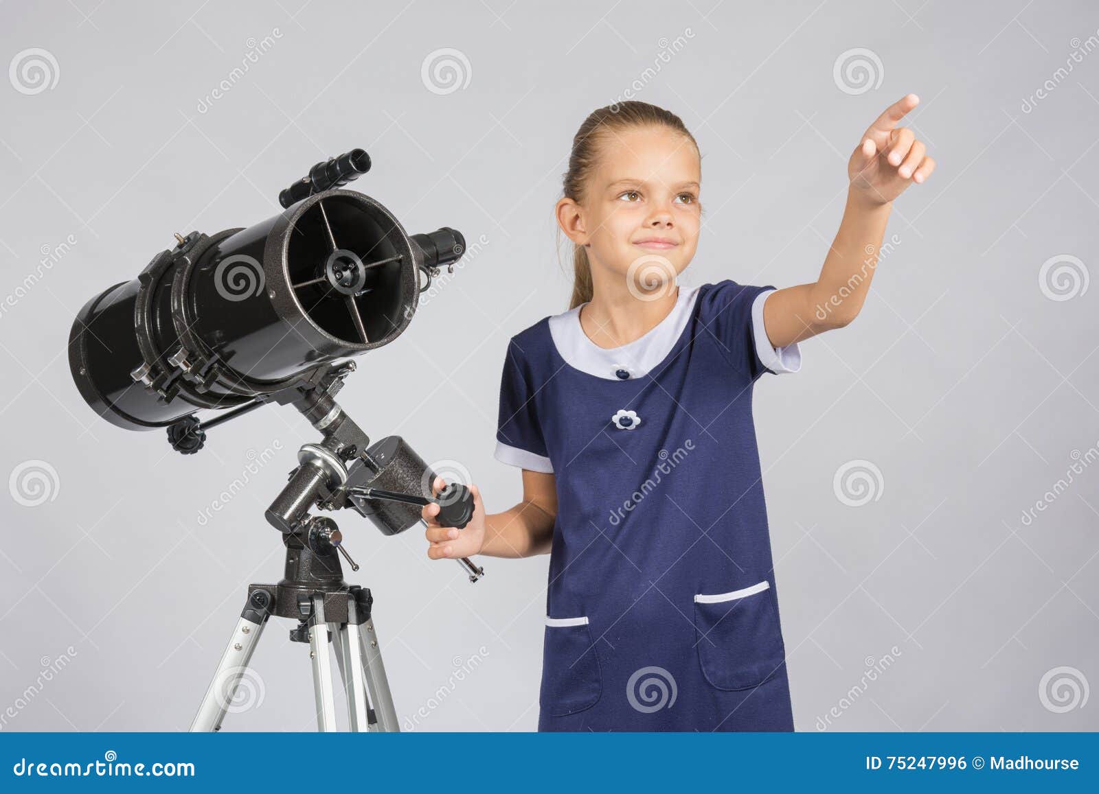 Astronomer Job Shows Star Gazer And Astronomers RoyaltyFree Stock