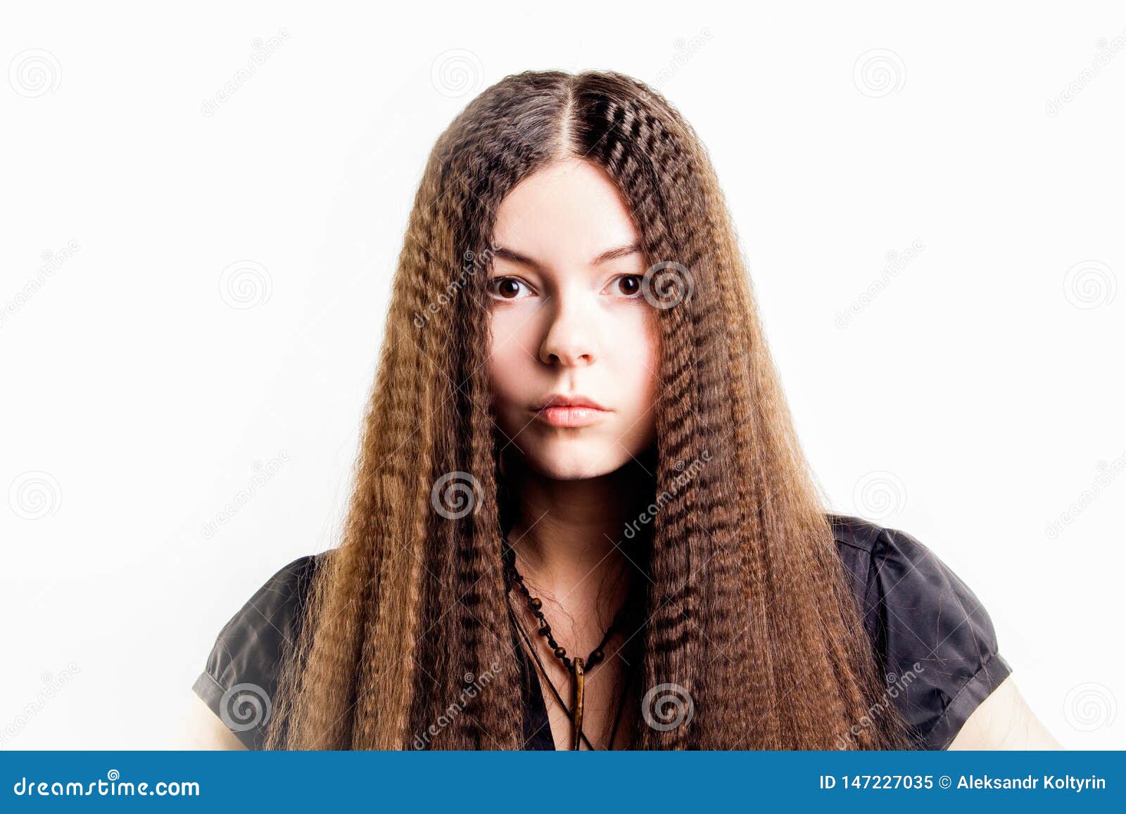 Young Attractive Brunette In Shock Surprise Emotion Stock Image