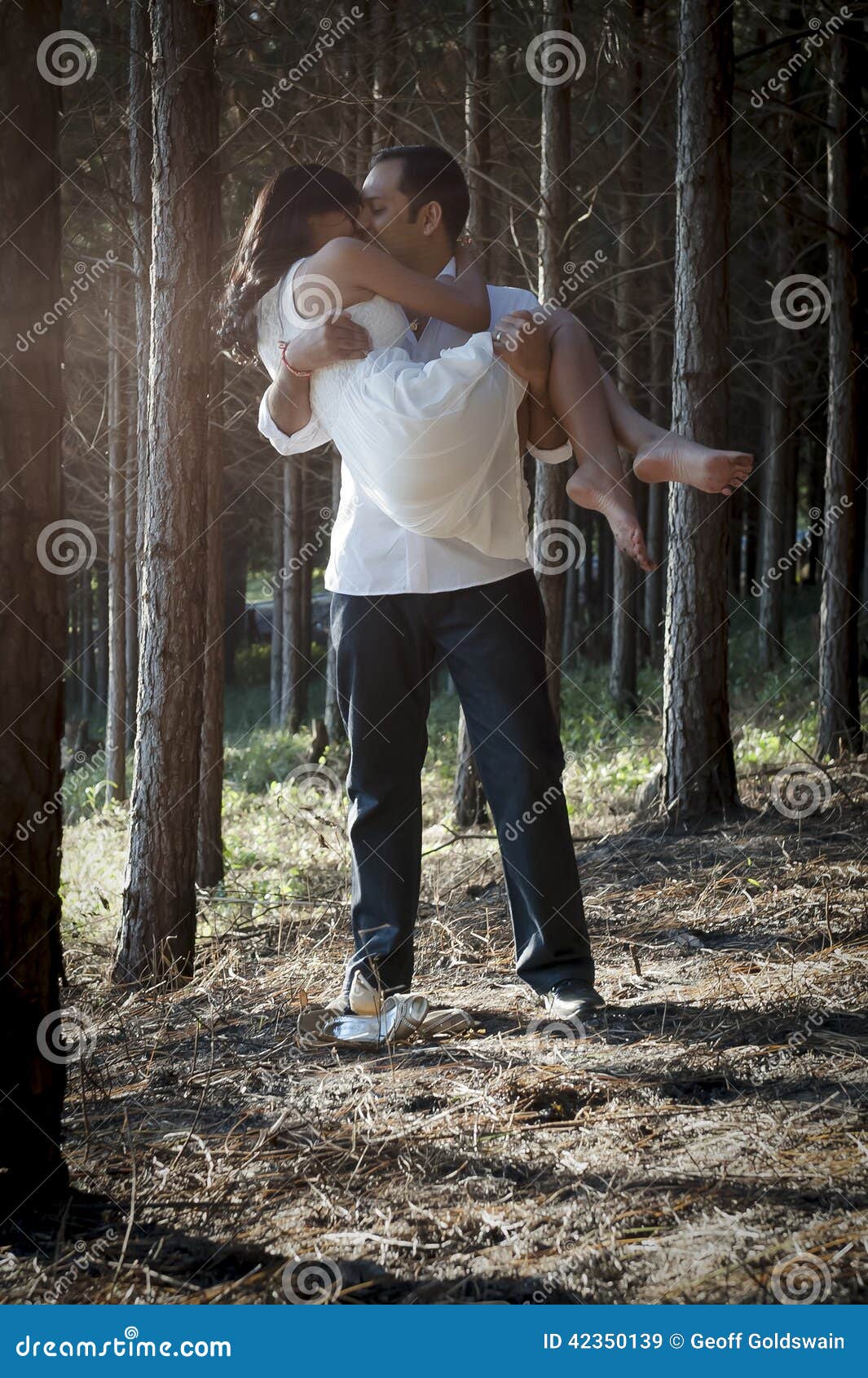  Young Attractive Indian Couple Sharing a Romantic Kiss Outdoors Stock ...