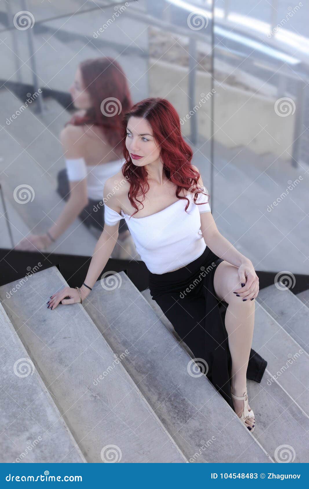 Hairy Redhead Woman