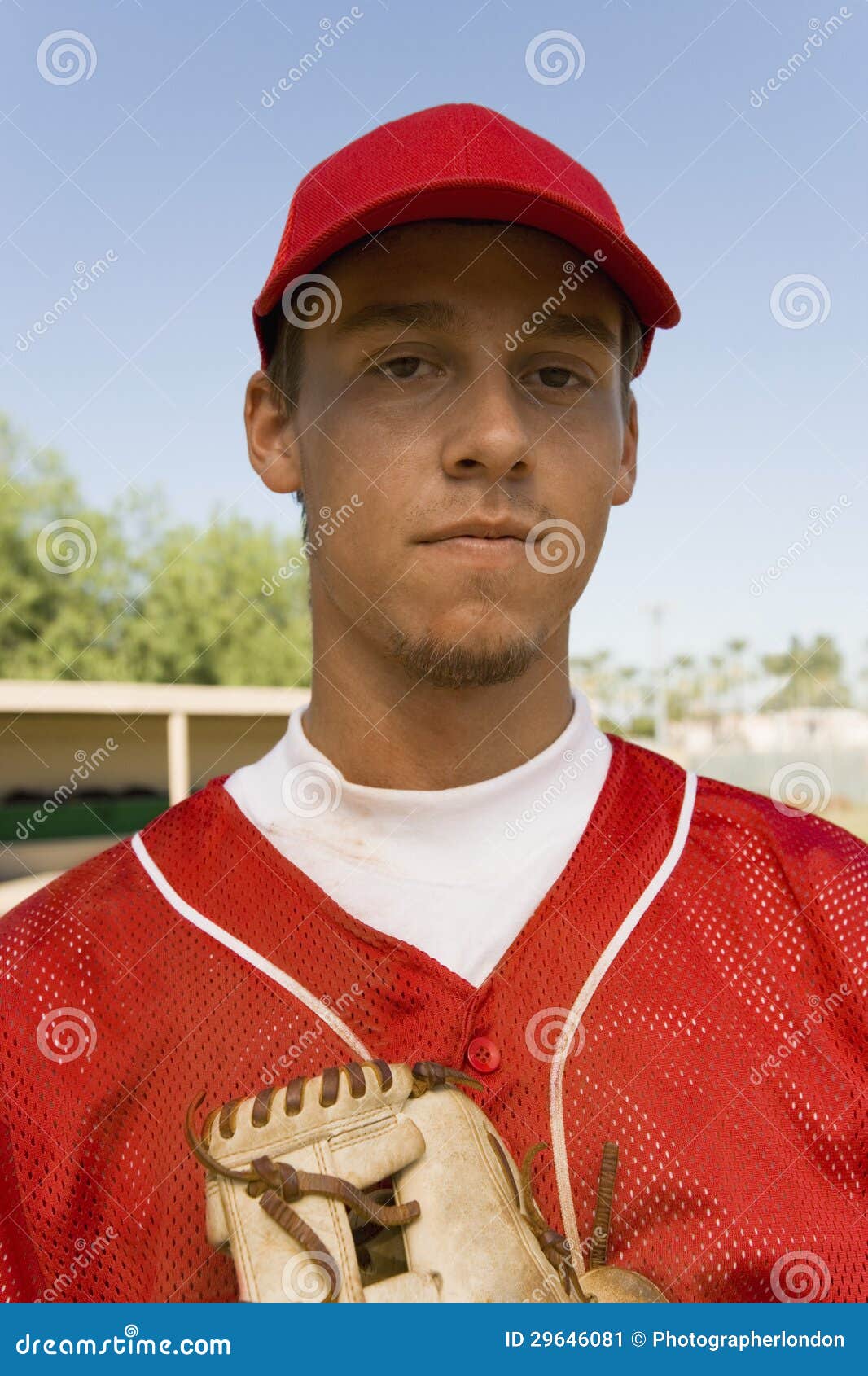 Young Baseball Player stock image. Image of vertical 29646081