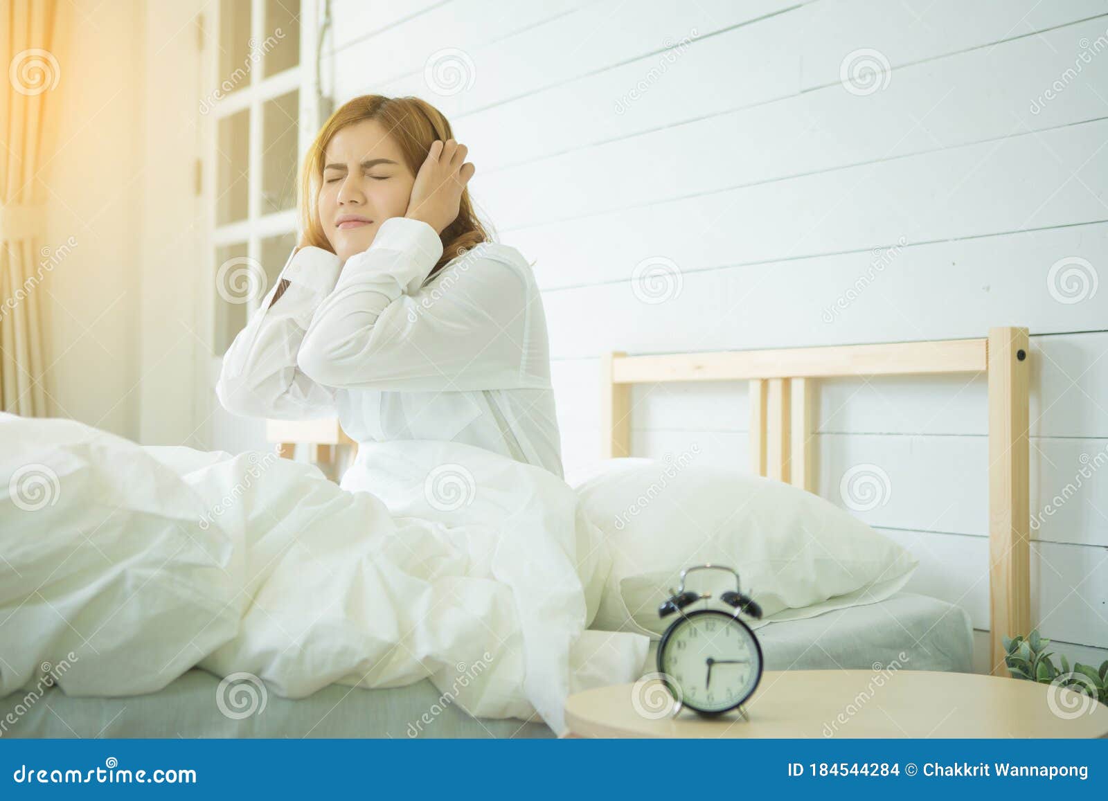 Asia Woman Hates Waking Up Early In The Morning Stock Photo Image Of Asia Woman Hates Waking Up Early In The Morning Stock Photo Image Of