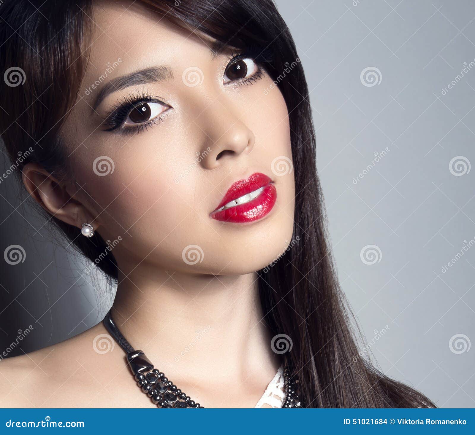 Asian make up woman