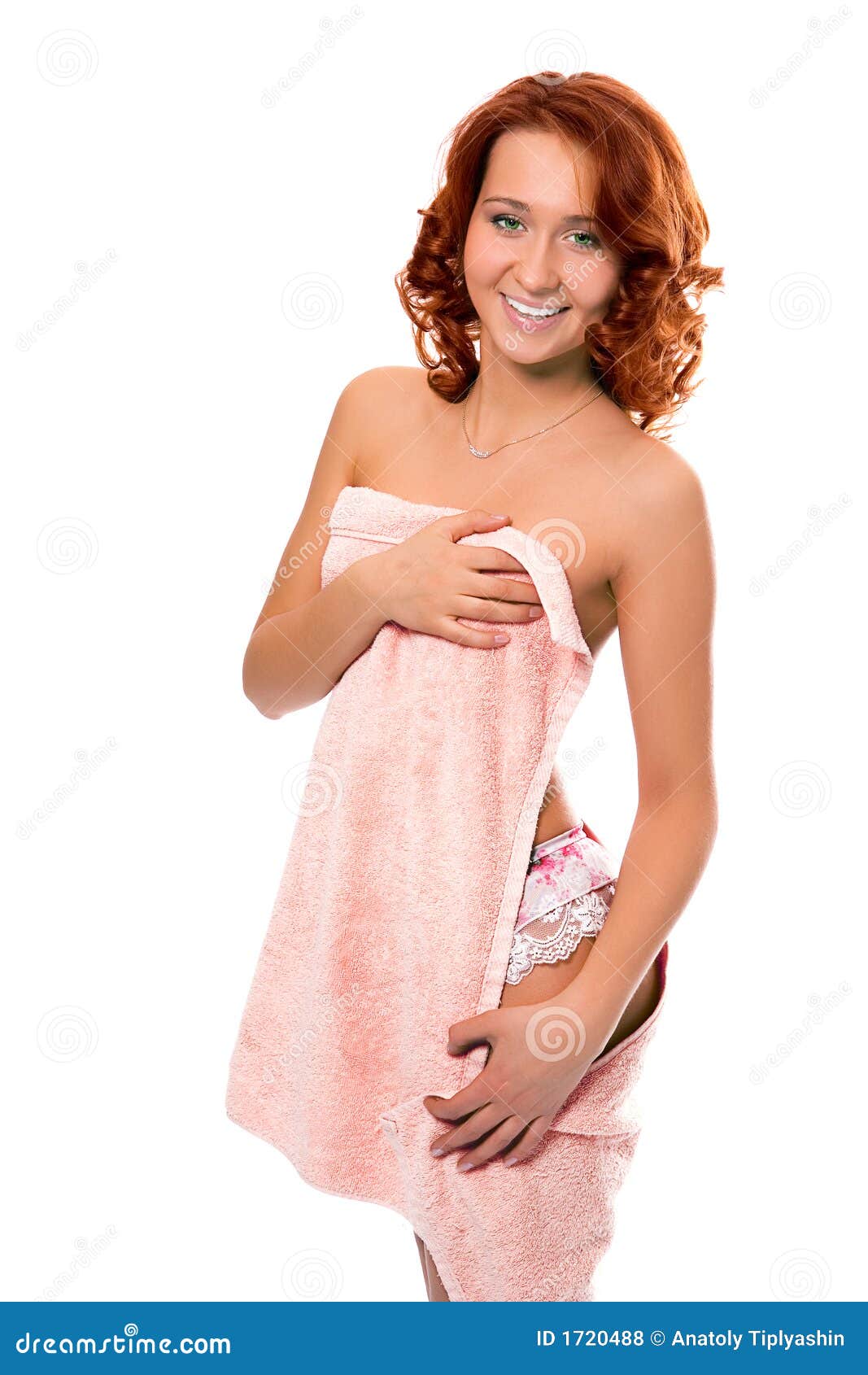 Premium Photo  Young beautiful woman wearing shower towel after bath