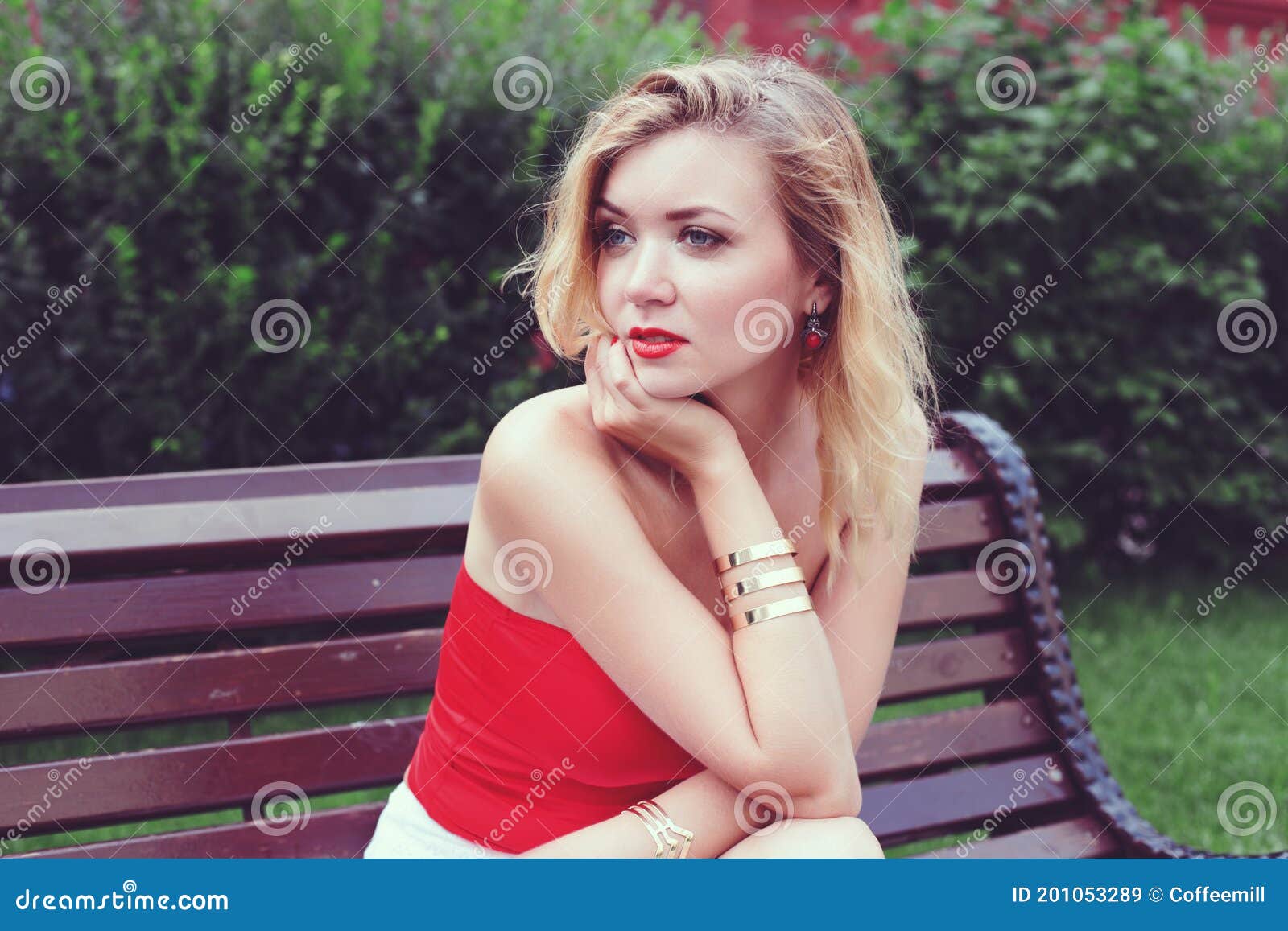 Young Beautiful Girl in a White Skirt Stock Image - Image of tone, good ...