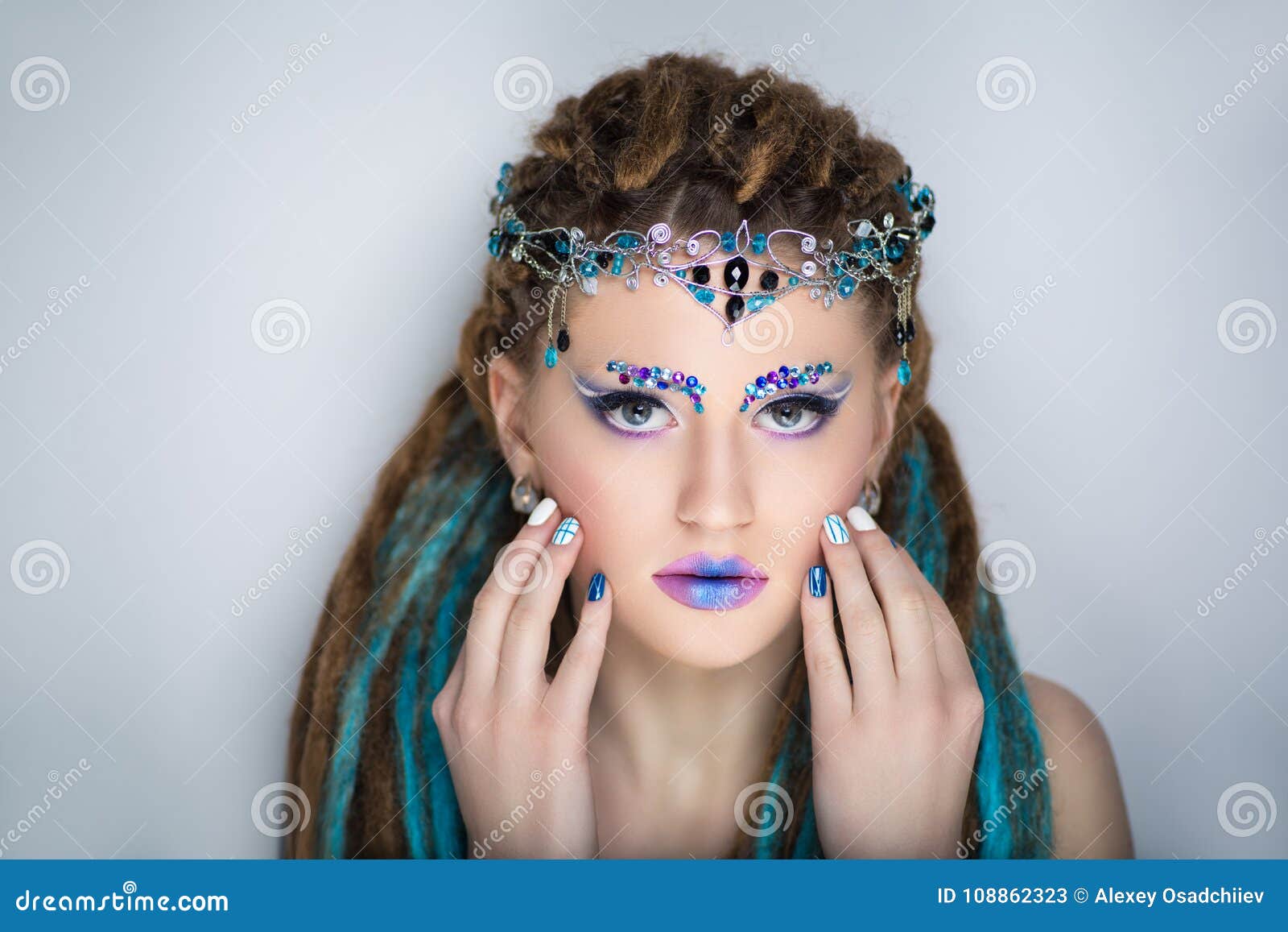 Woman With Dreads Stock Image Image Of Freaky Hippie