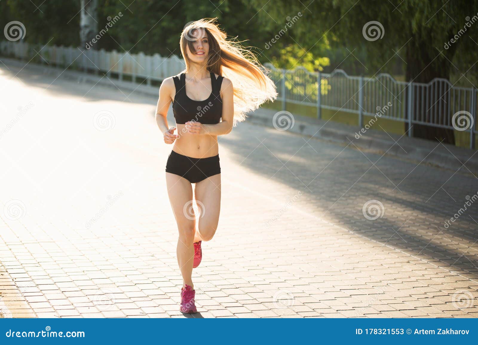 free running girl