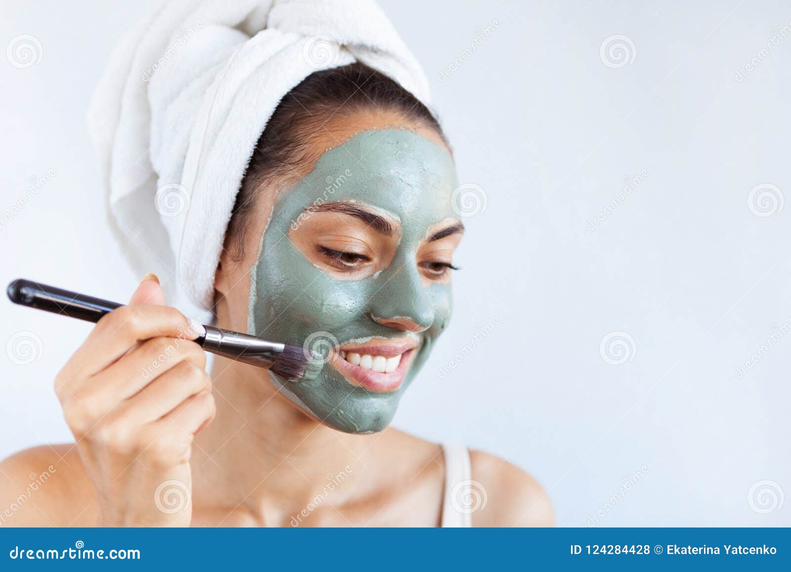 Beautiful Woman Face Mask