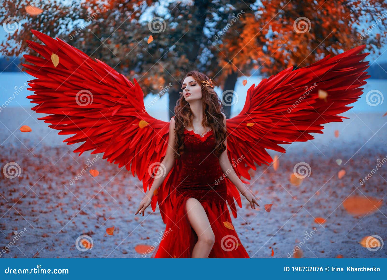 Beautiful Angel girl stock photo. Image of pretty 