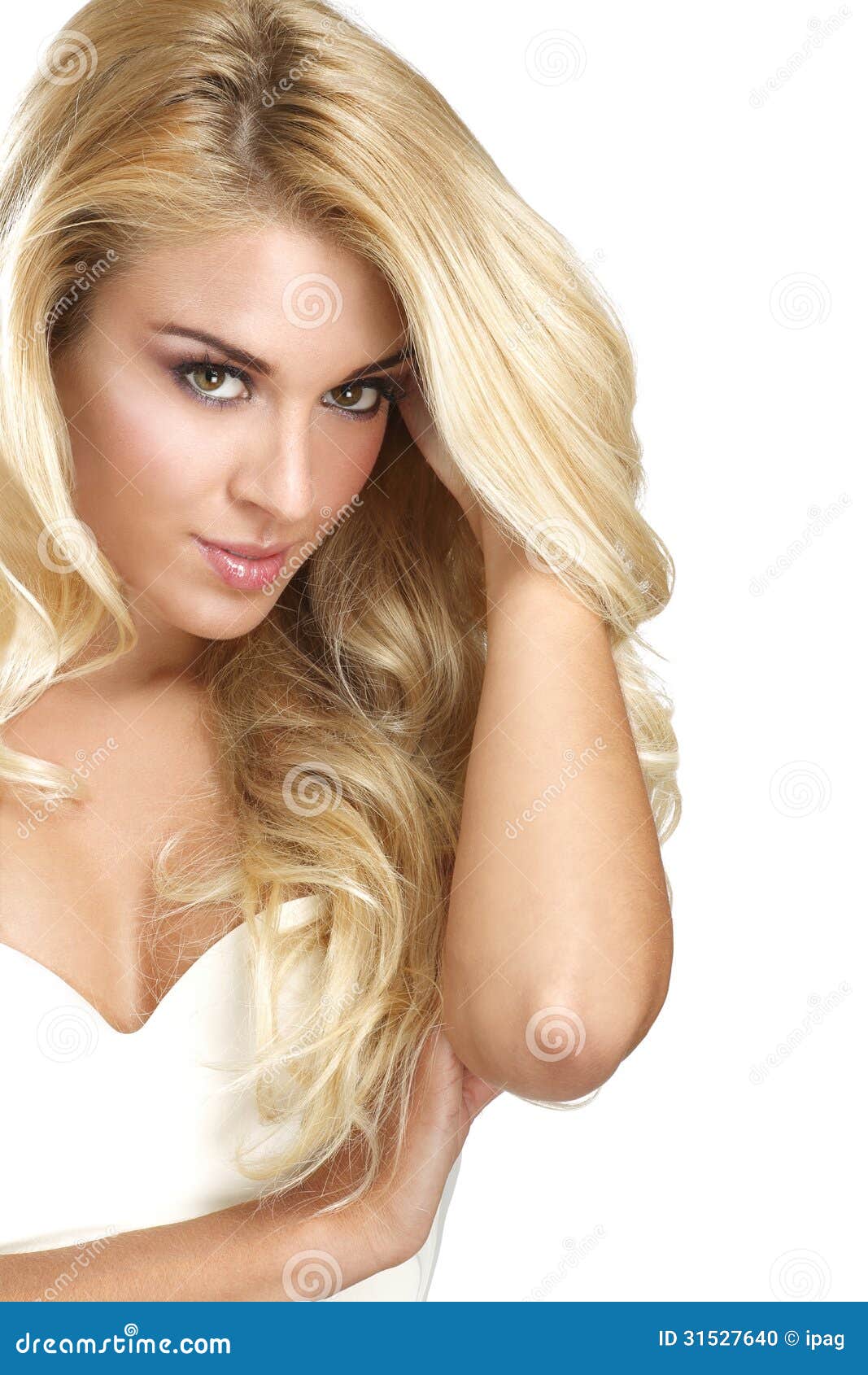Blonde Gorgeous Girl Hair