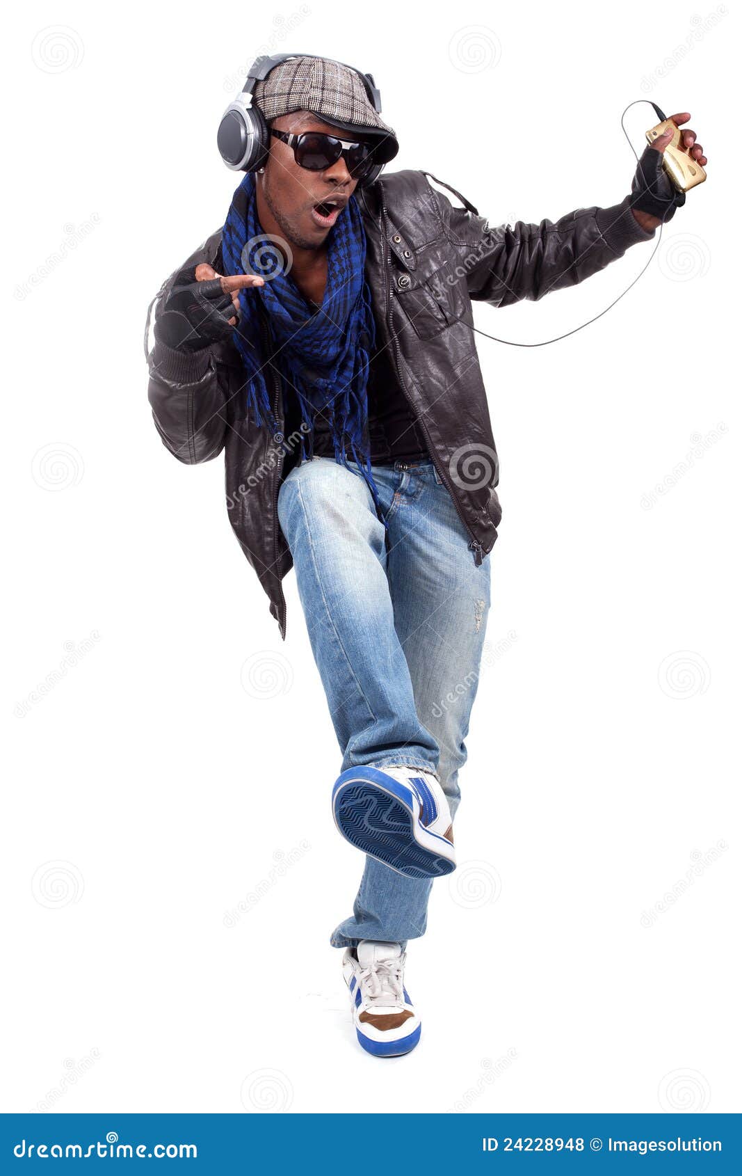 Young black men dancing stock photo. Image of dancer 24228948