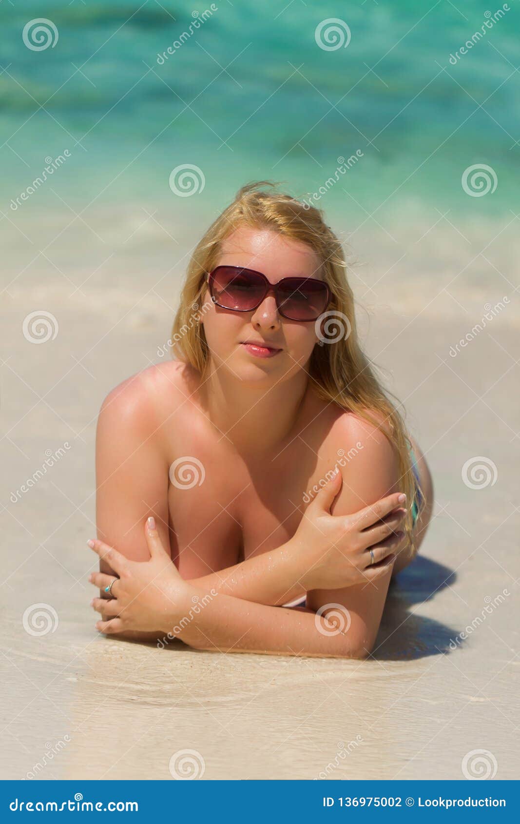 Blonde nude beach